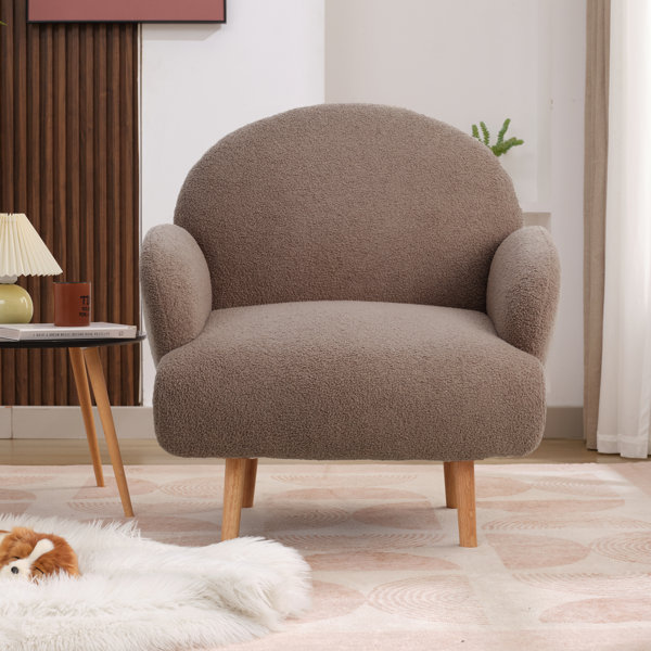 Ugg Classic Sherpa Lounge Chair In Snow Wayfair